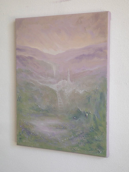 Solis Lands - Original Painting