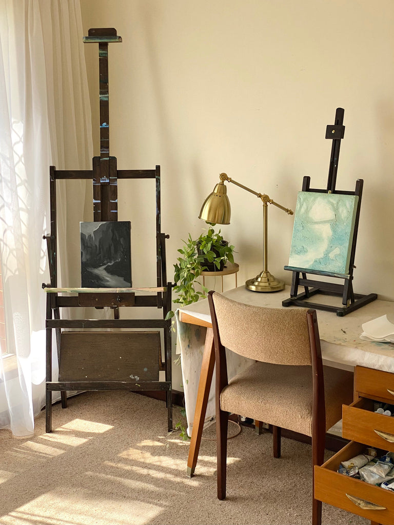 How I Decorated My Cozy Art Studio