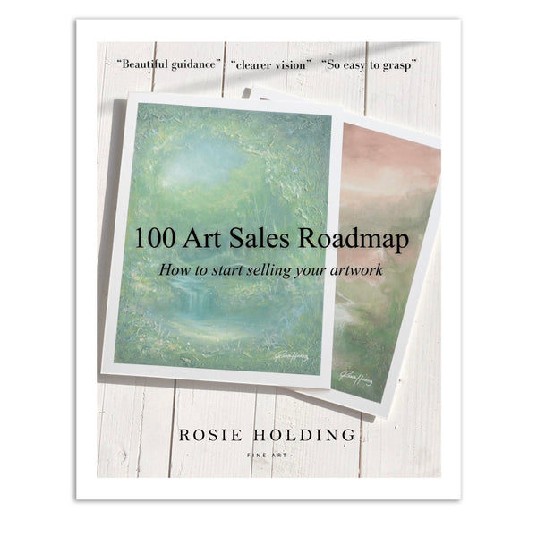 100 Art Sales Roadmap: How To Start Selling Your Art E-book