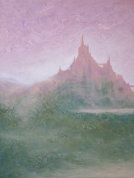 Hourglass Towers- Original Painting