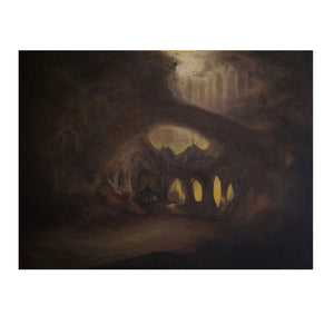 Deeplight Echoes- Original Painting