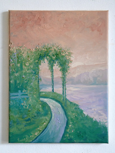 Iris Lake- Original Painting