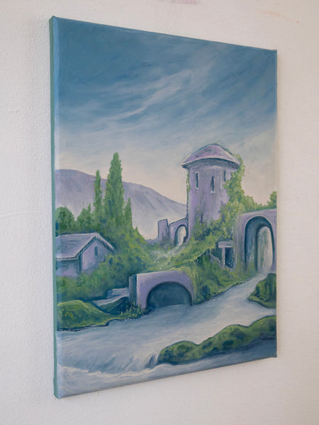 Lost Tower - Original Painting