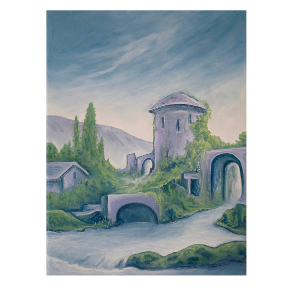 Lost Tower - Original Painting