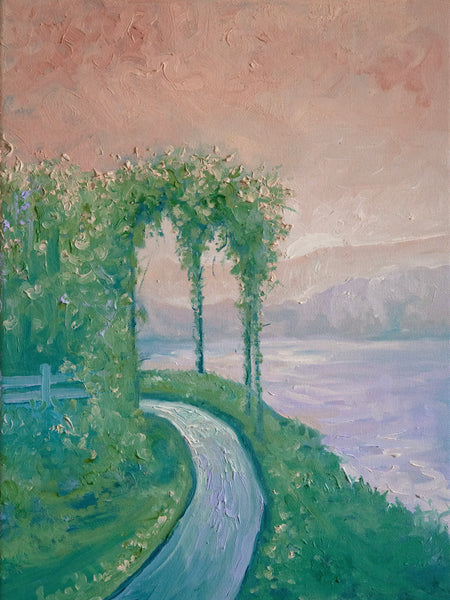 Iris Lake- Original Painting