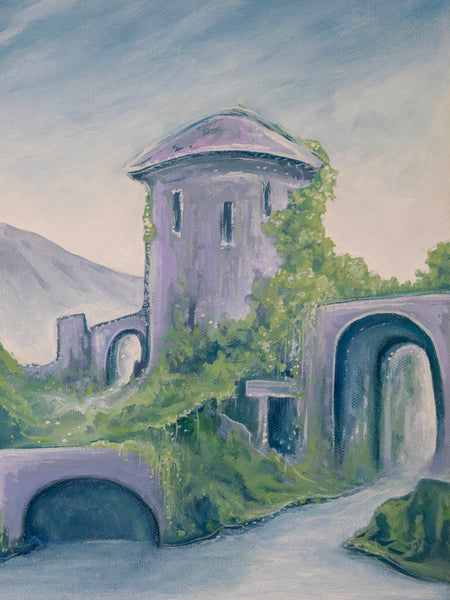 Lost Tower - Original Painting