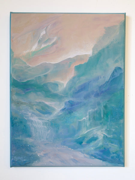 Rowarth Slopes - Original Painting