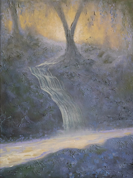 Dewdrop River - Original Painting