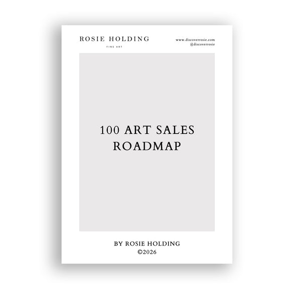 100 Art Sales Roadmap: How To Start Selling Your Art